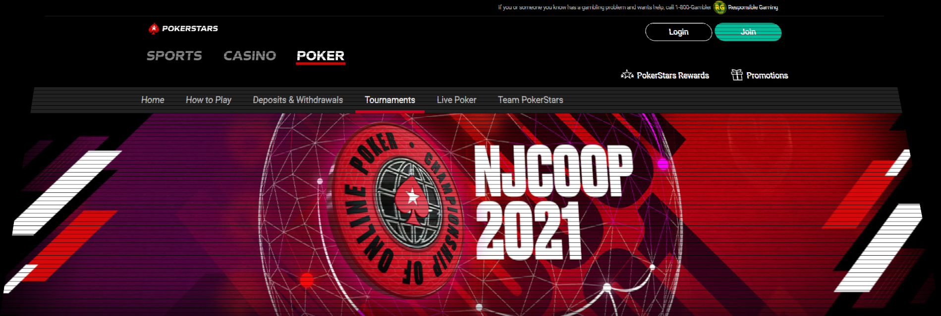 PokerStars NJ Awards More Than $1.1 Million in NJCOOP Series