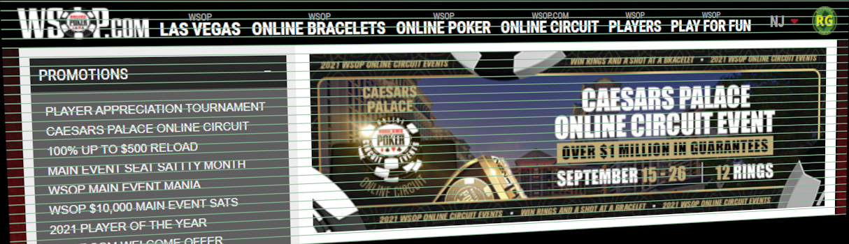 WSOP NJ Throwing Month of Valuable Promotions in New Jersey