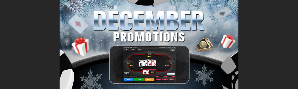 Promotions Galore for New Jersey Players on WSOP.com in December