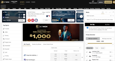 BetMGM sportsbook best nj sports betting sites and apps