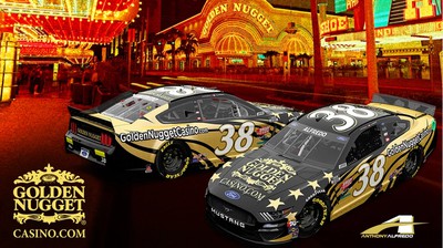 NASCAR’s “Fast Pasta” Will Display Golden Nugget Online Gaming Brand on Car