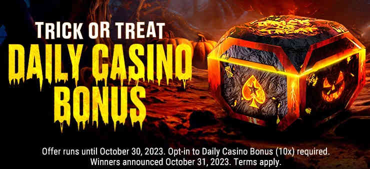 Trick or Treat With PokerStars Casino & Win Valuable Bonuses