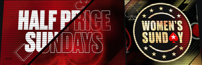 Popular Half-Price Sunday Returns on PokerStars NJ This Weekend